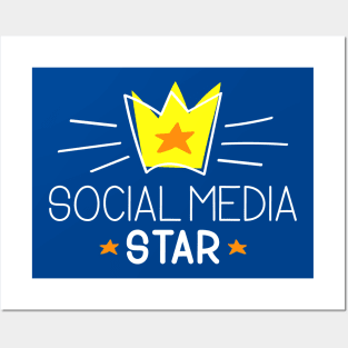 Social Media Star Posters and Art